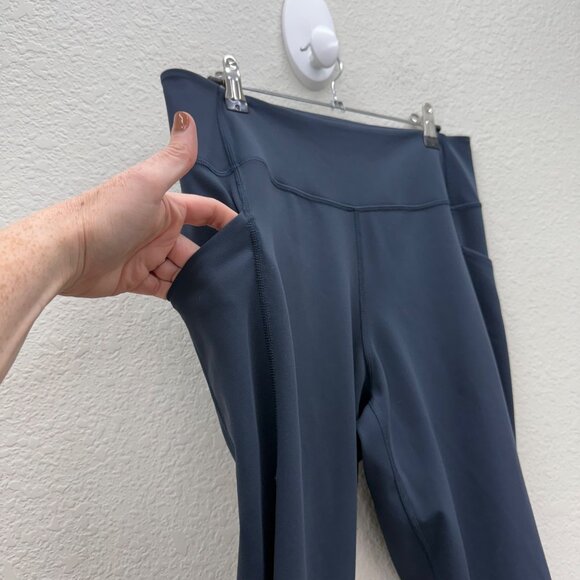 Harper Wilde Blue Athletic Leggings Pants w Pockets Womens size 2XL - Picture 4 of 10